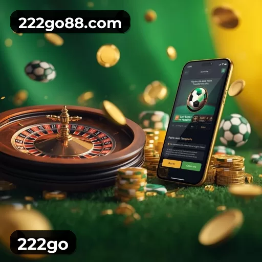 Identidade visual e vitrine de ofertas da plataforma 222go
